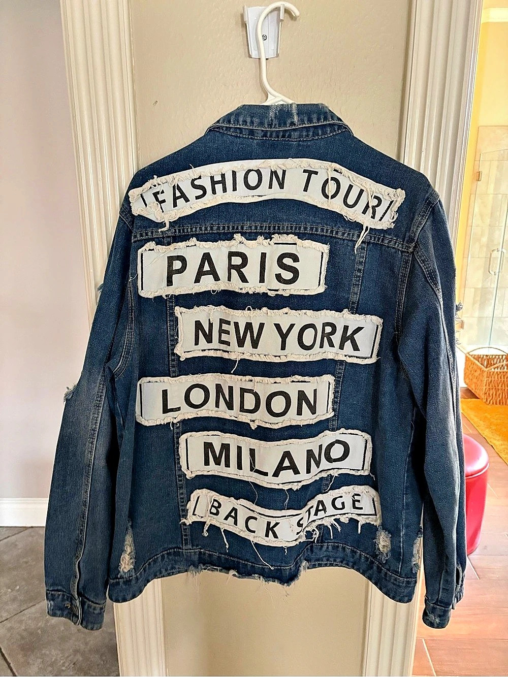 Fashion Tour Denim Jacket Blue